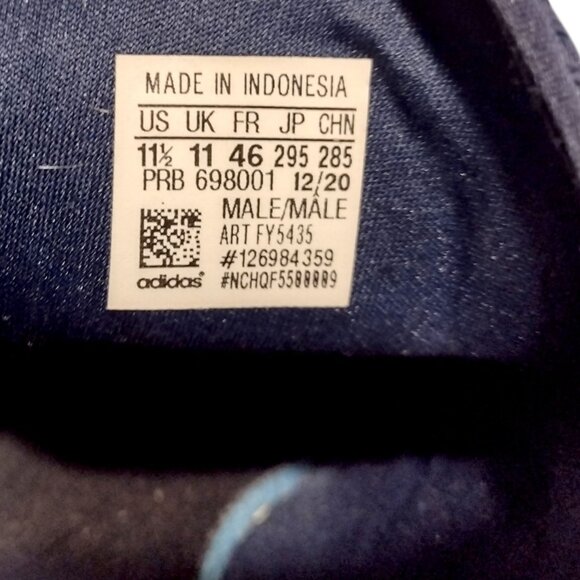 Adidas Mens Swift Run X Navy Red Striped Athletic Running Sneakers Size 11.5 - Picture 6 of 7